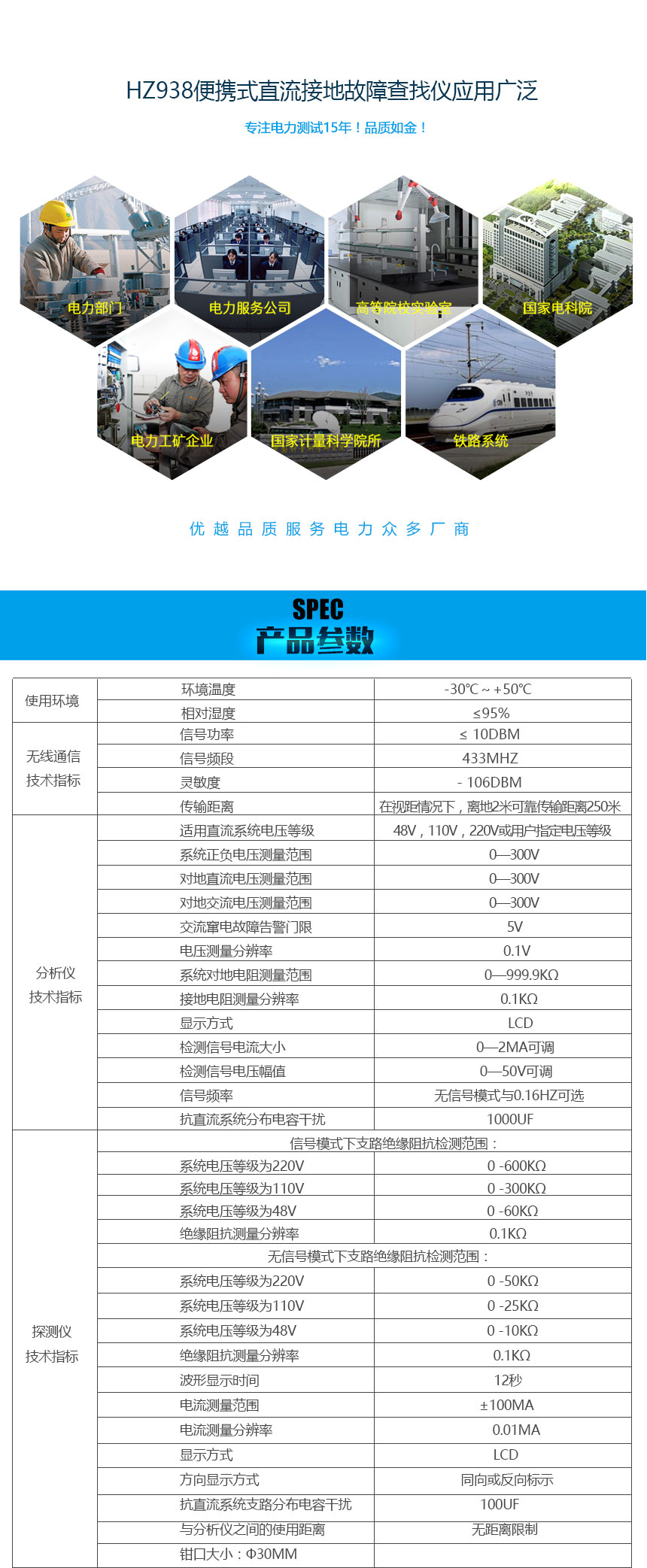 便携式直流接地故障查找仪