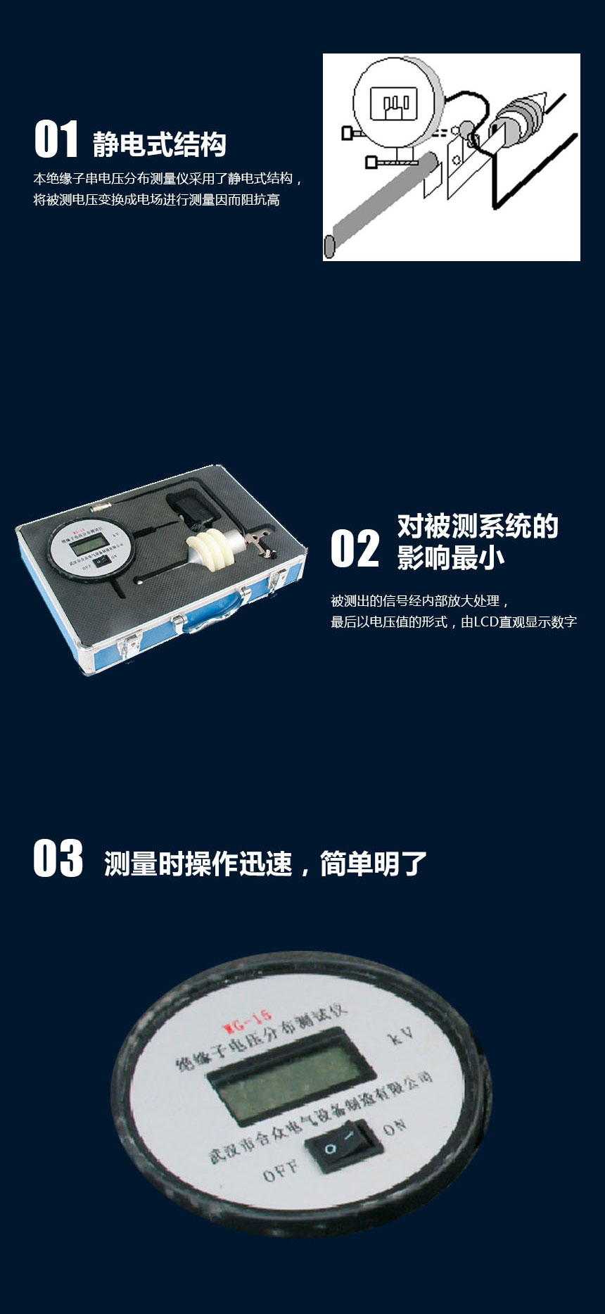 绝缘子分布电压测量仪