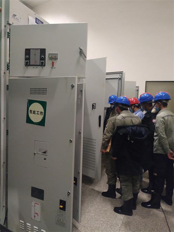 白山发电厂设备安装工程项目试验